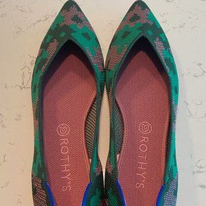 Rothy's Flats - Green Botanical Print